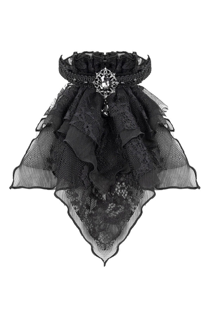 Carmilla Ruffled Lace Cravat
