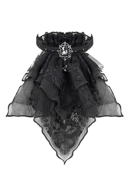 Carmilla Ruffled Lace Cravat