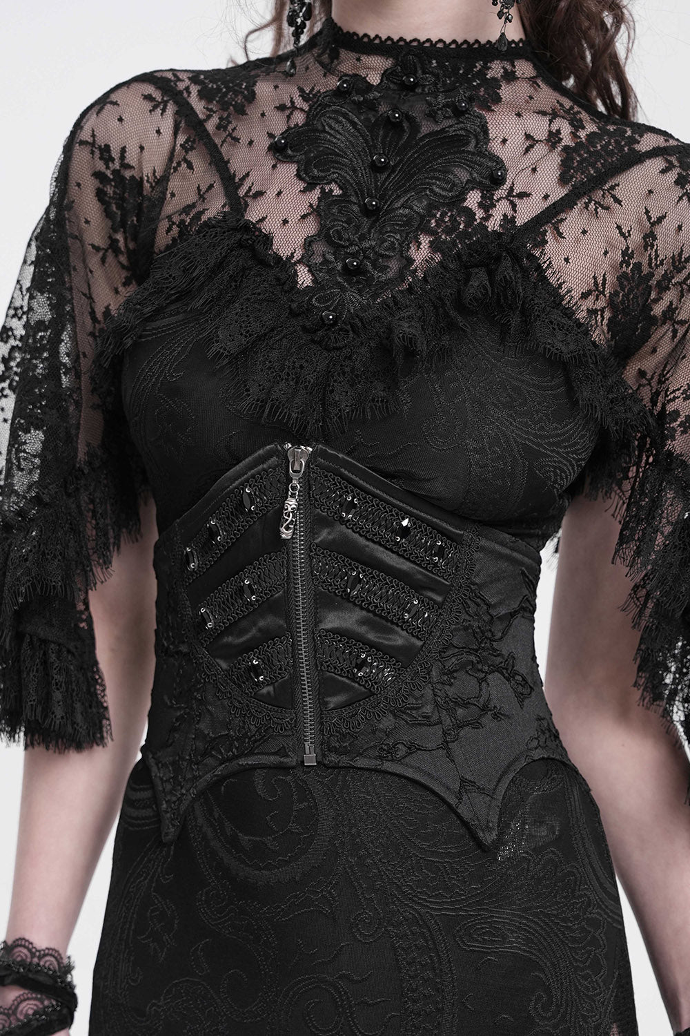 Bewitched Batwing Underbust Corset