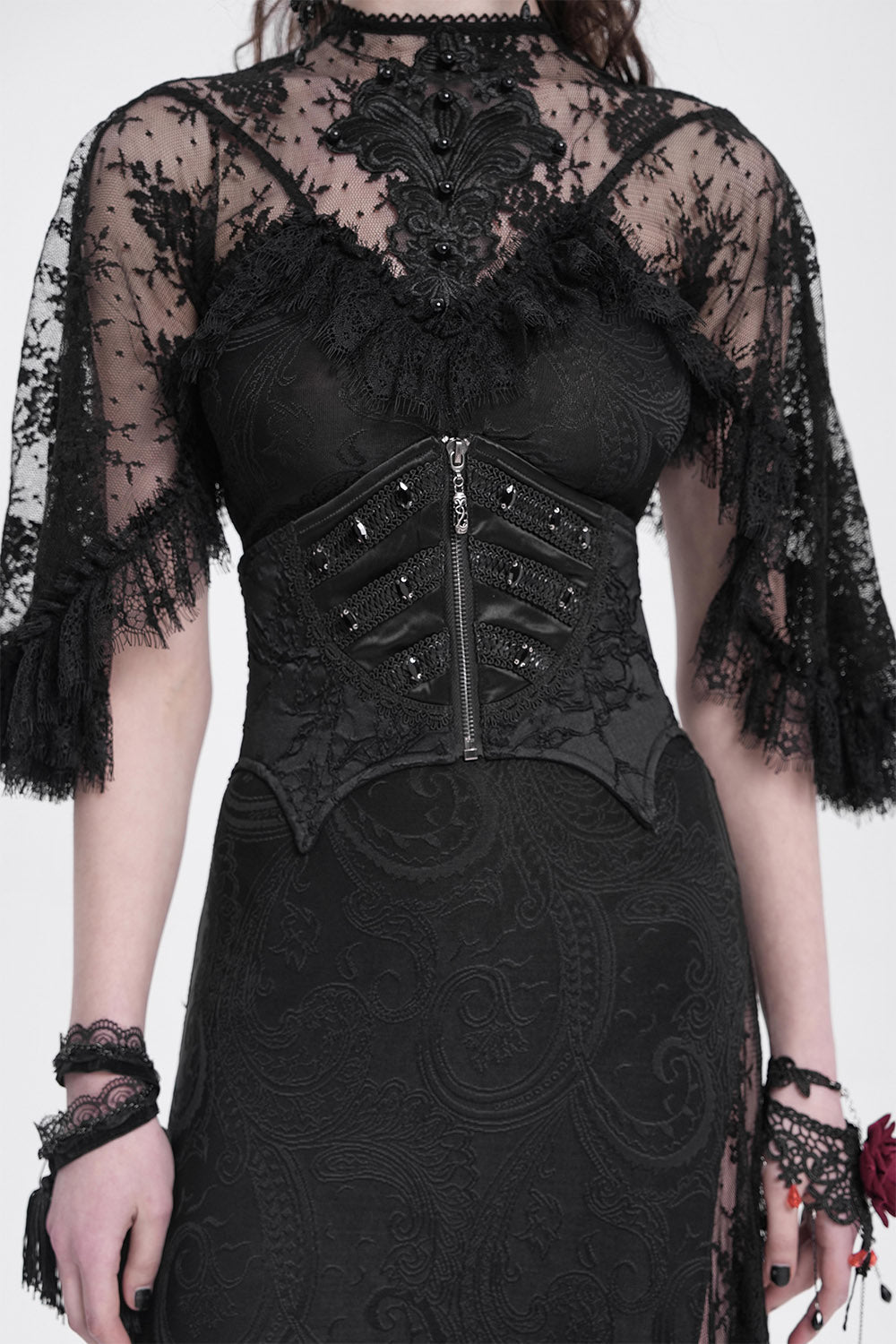 Bewitched Batwing Underbust Corset