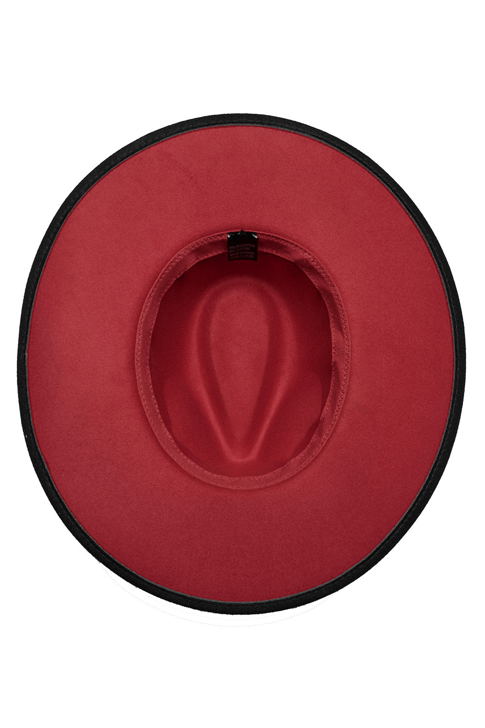 Bloodhound Wide Brimmed Hat [Black/Red]
