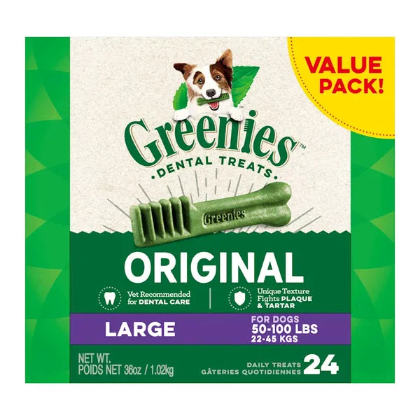 Greenies - Original Dental Dog Treats Large 22 - 45kg