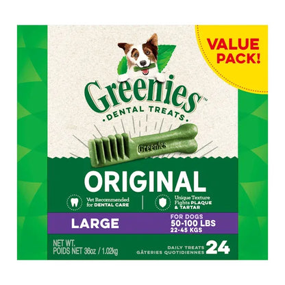 Greenies - Original Dental Dog Treats Large 22 - 45kg