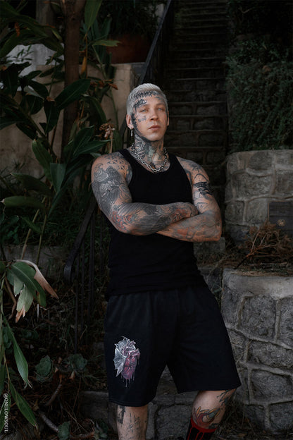 Bat Bite Sweat Shorts [Unisex]