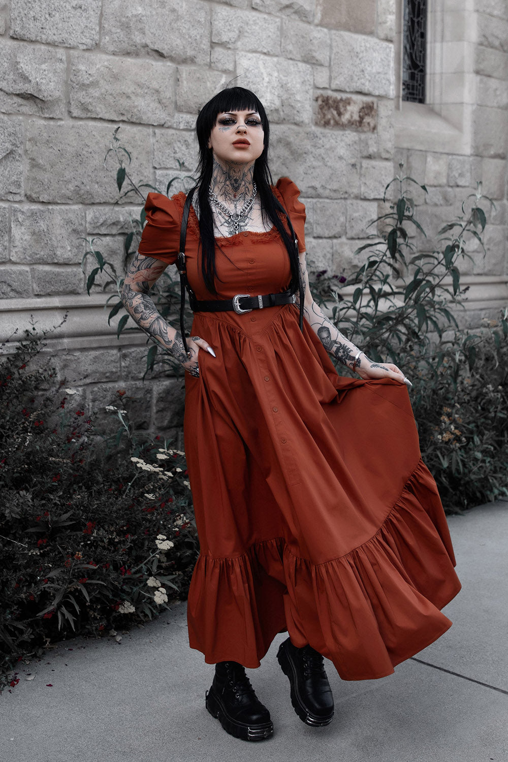 Brulé Dress