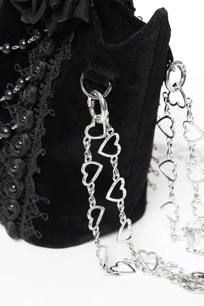 Black Rose Mourning Bag