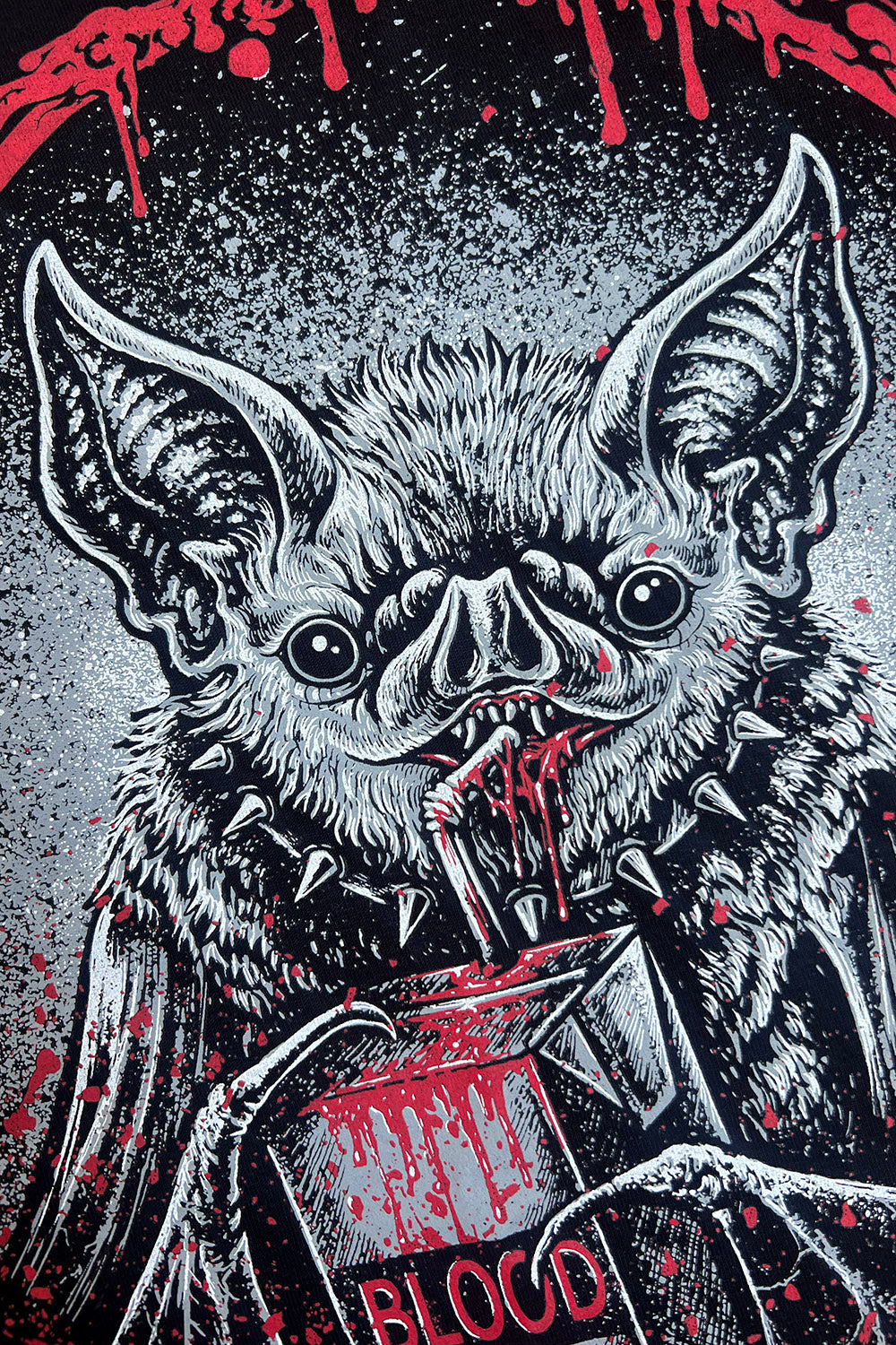 Bat Blood Snack Time Hoodie