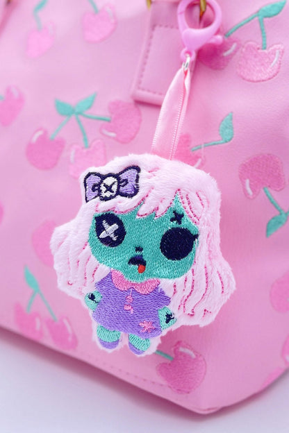 Creepy Cute Kawaii Dead Doll Plush Bag Charm [Pastel Goth]