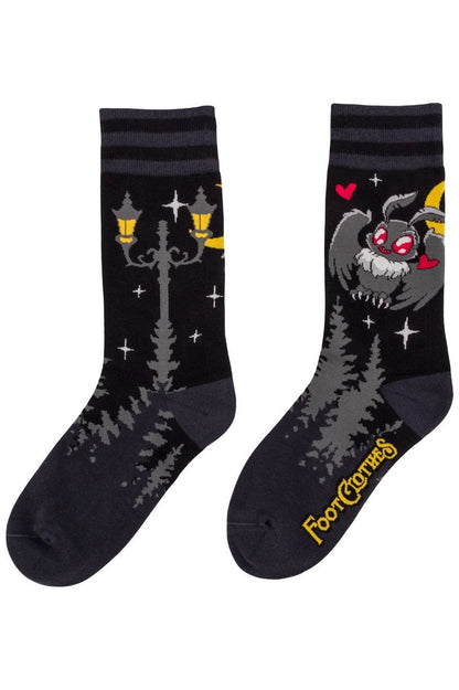 Cute Mothman Crew Socks