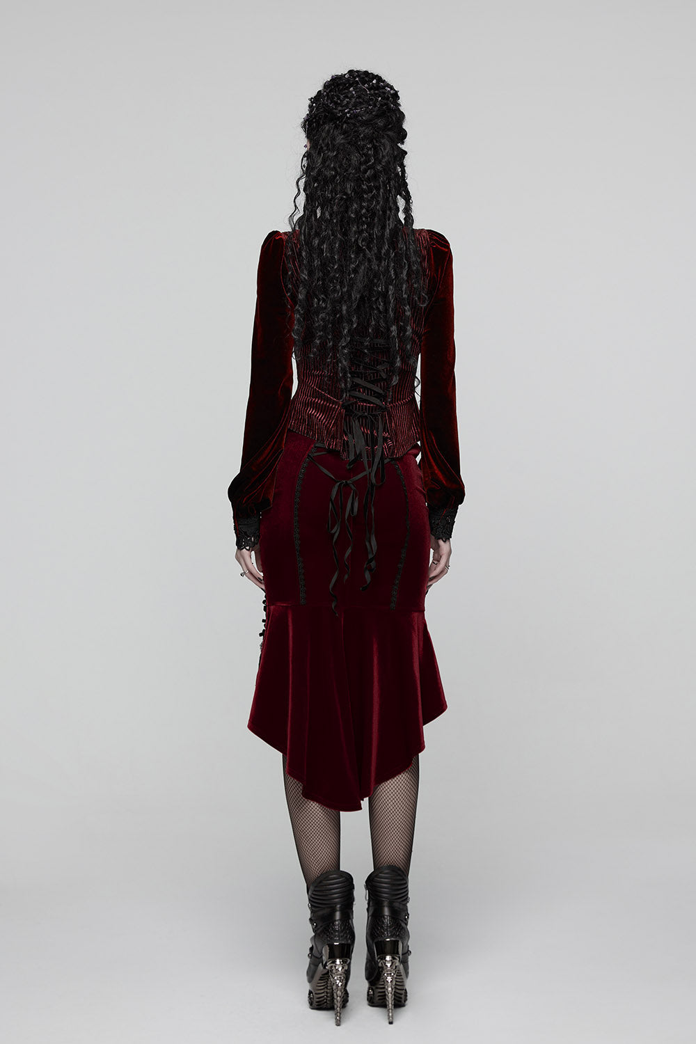 Bride of Dracula Skirt [Blood Red]