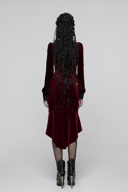 Bride of Dracula Skirt [Blood Red]