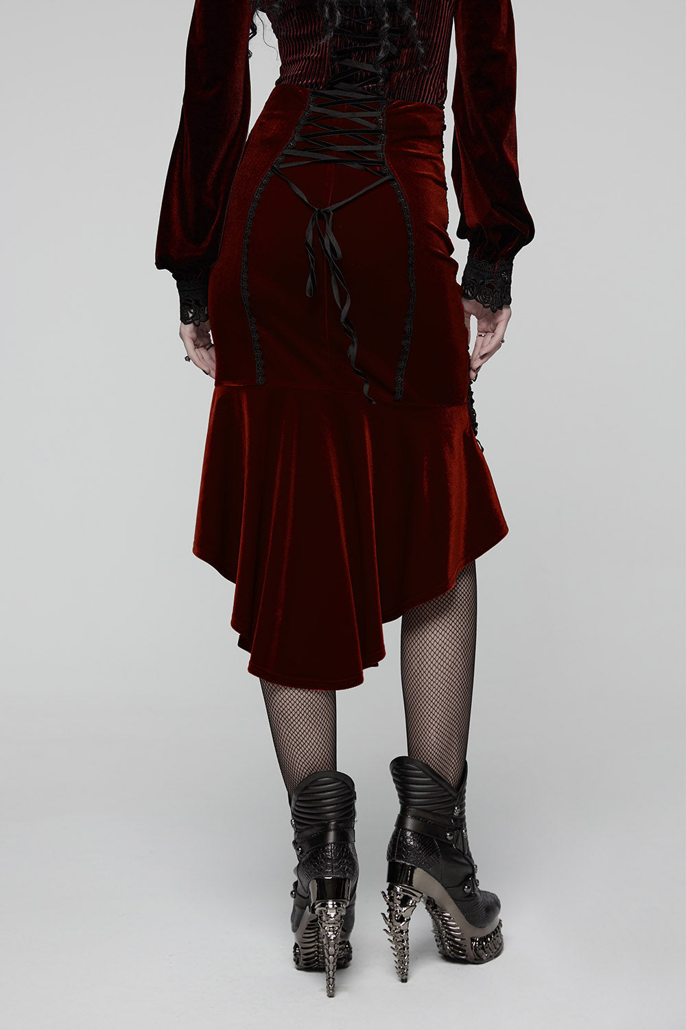 Bride of Dracula Skirt [Blood Red]