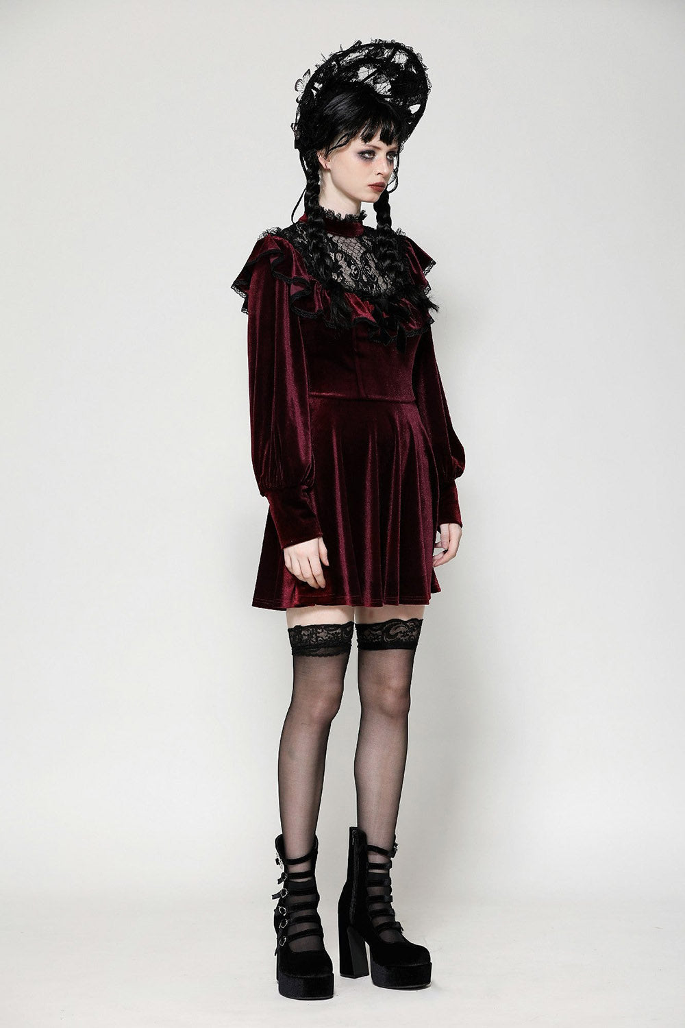Blood Doll Mini Gothic Lolita Dress