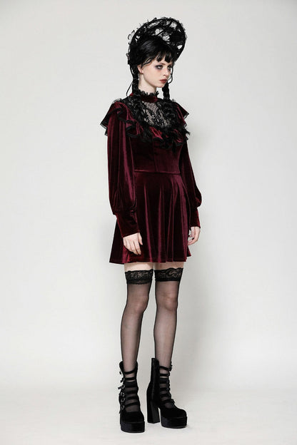 Blood Doll Mini Gothic Lolita Dress
