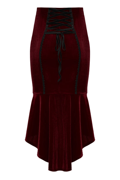 Bride of Dracula Skirt [Blood Red]