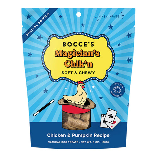 Bocce's Bakery Magician’s Chick’n Dog Treats - Circus Collection