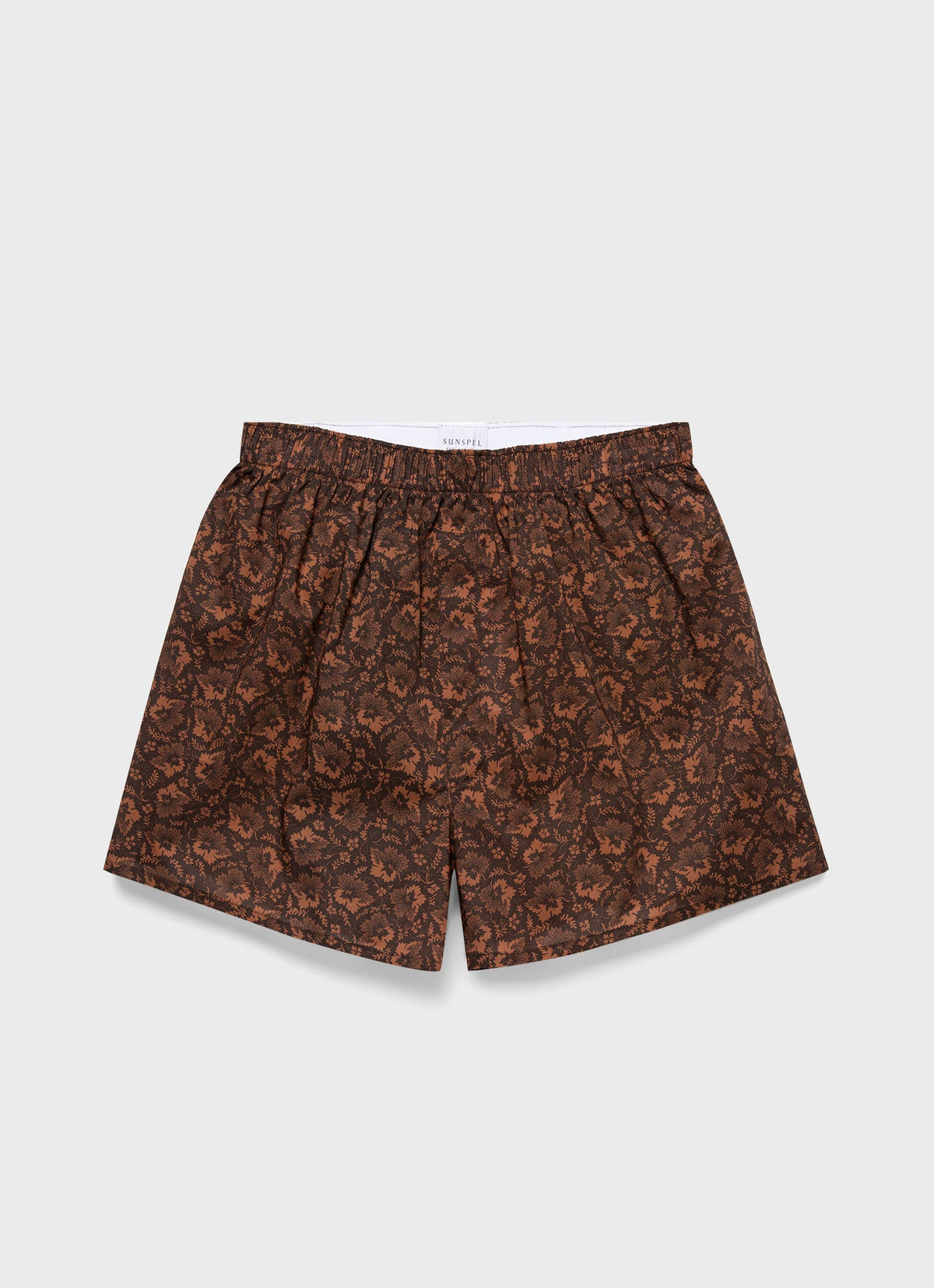 Mens Classic Boxer Shorts In Liberty Fabric In Autumn Floral Mbox4701L Brfw