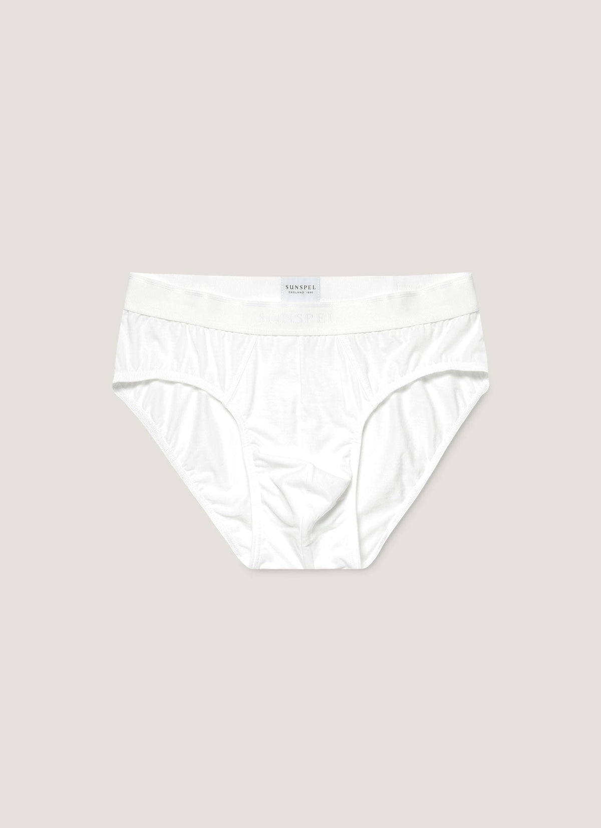 Mens Cotton Stretch Briefs In White Mbrf4517 Whaa
