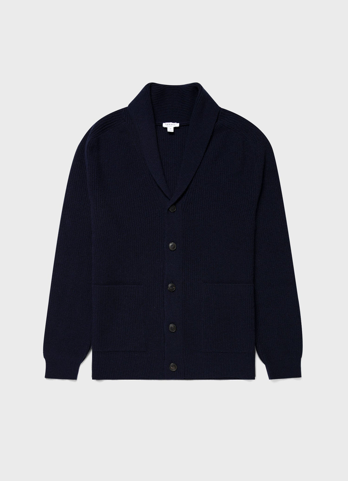 Mens Shawl Neck Cardigan In Navy Mcar8256 Buaa