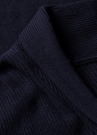 Mens Shawl Neck Cardigan In Navy Mcar8256 Buaa
