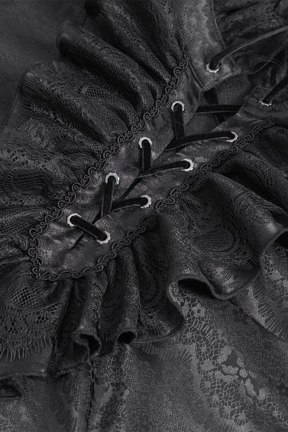 Castle Dracula Lace-Up Shirt