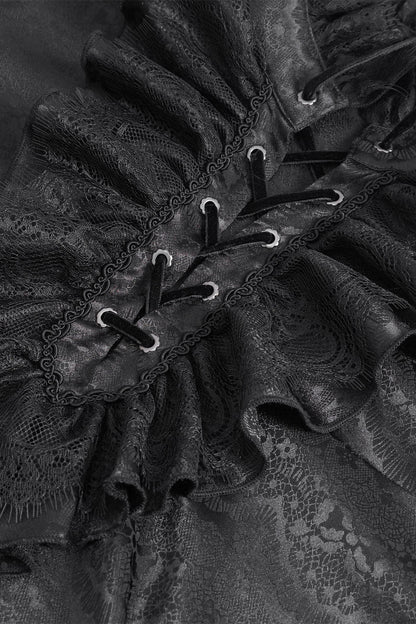 Castle Dracula Lace-Up Shirt