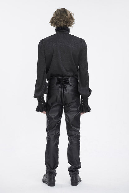Castle Dracula Lace-Up Shirt