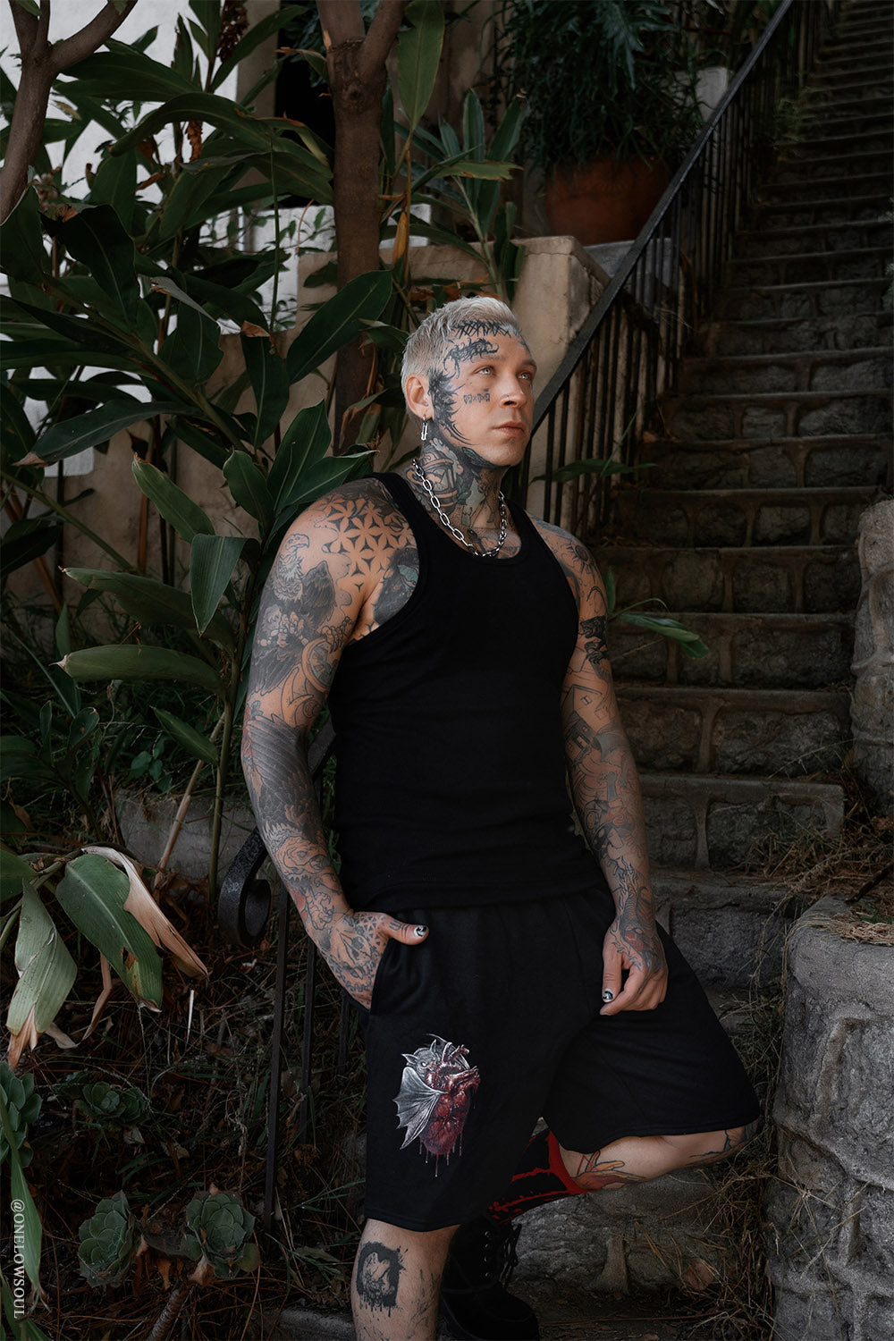 Bat Bite Sweat Shorts [Unisex]