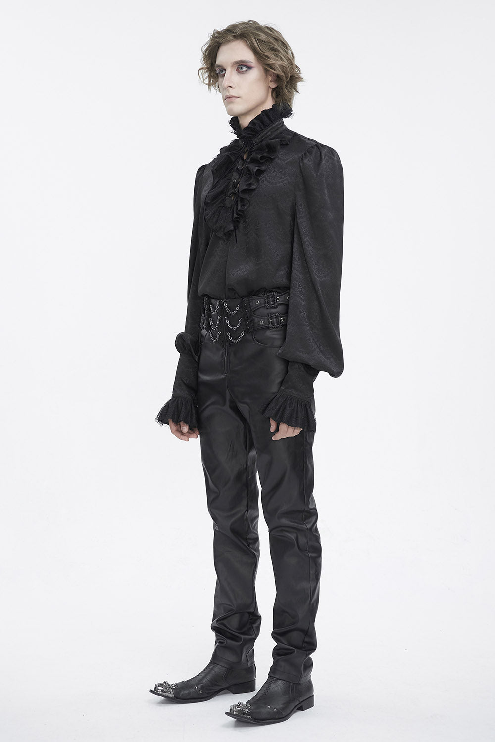 Castle Dracula Lace-Up Shirt