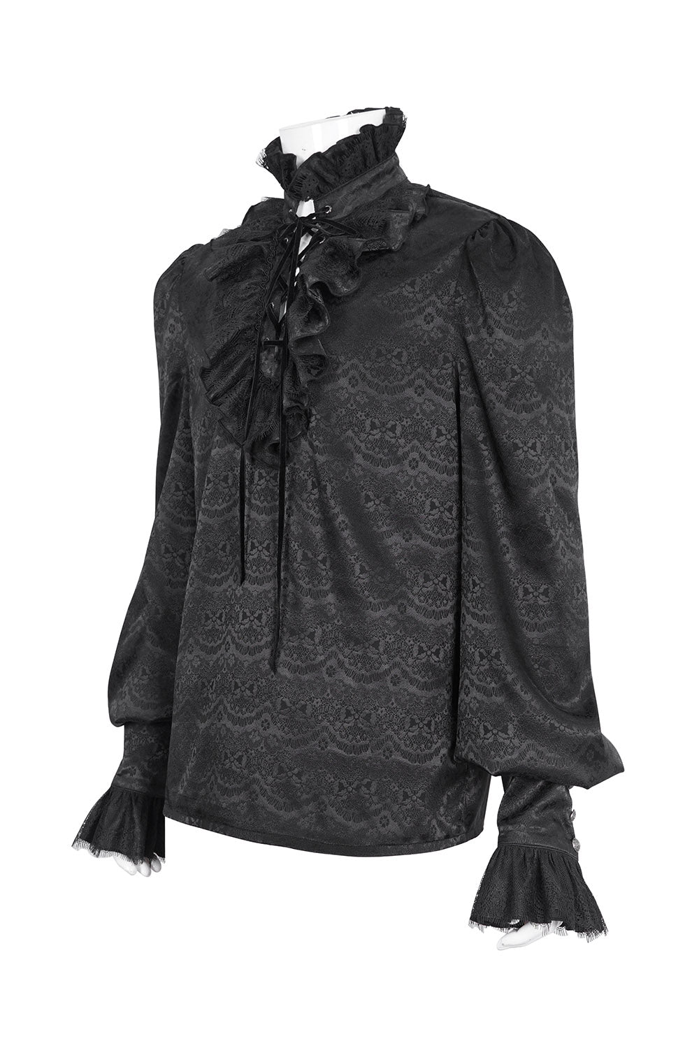 Castle Dracula Lace-Up Shirt