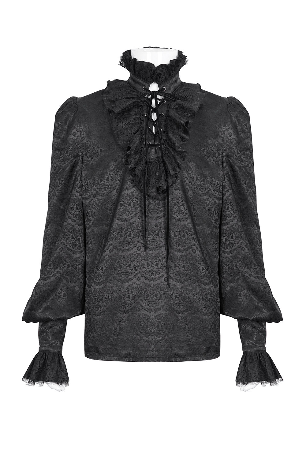 Castle Dracula Lace-Up Shirt