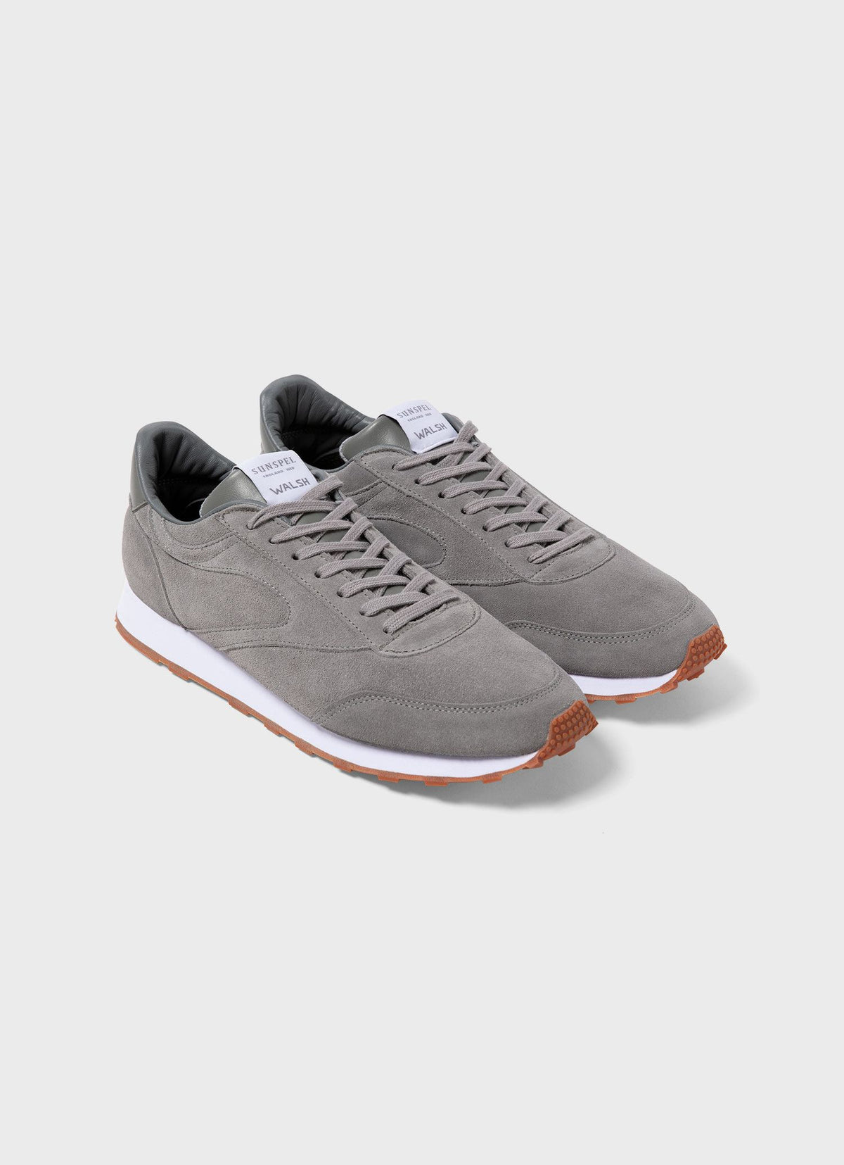 Men S Sunspel And Walsh Trainer In Steel