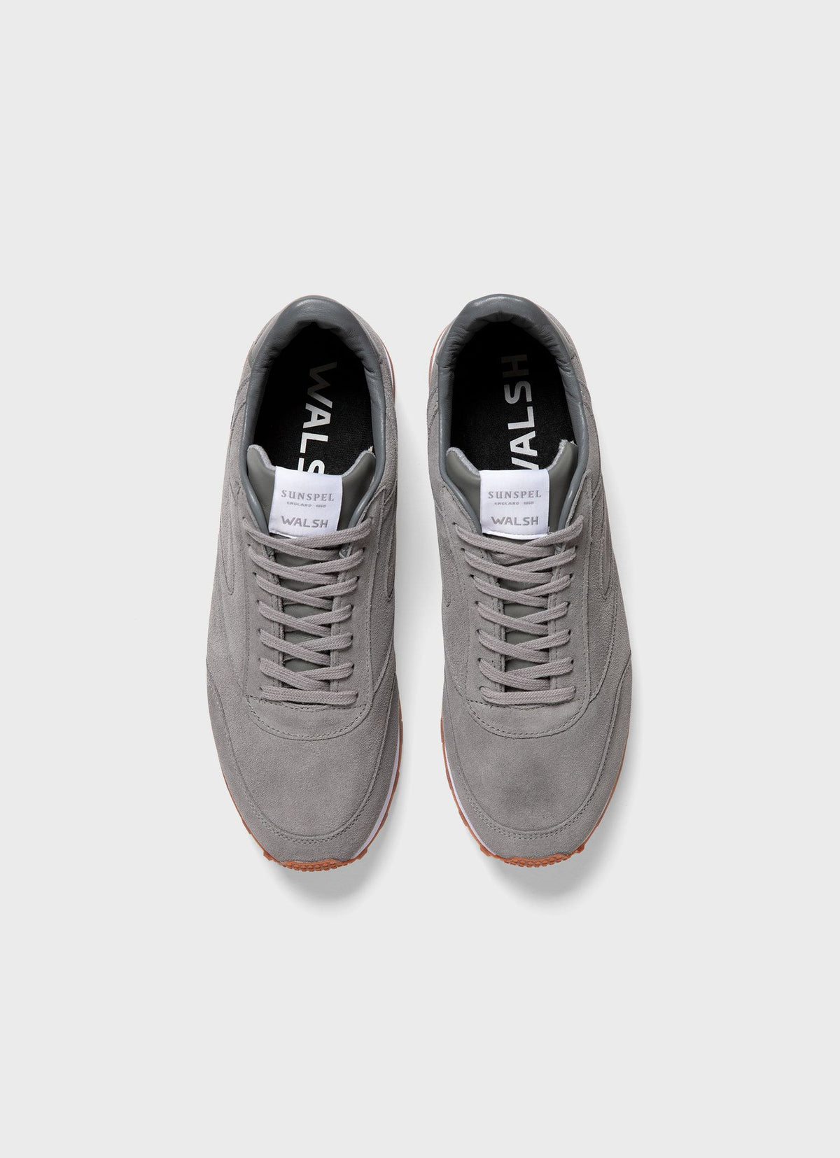 Men S Sunspel And Walsh Trainer In Steel