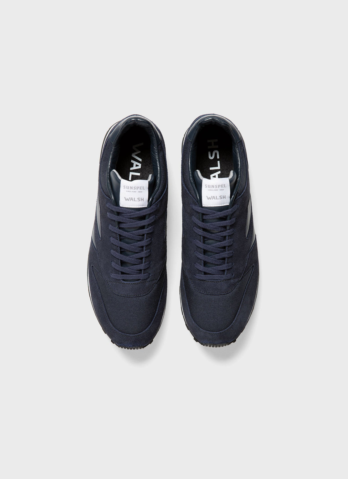 Mens Walsh Sunspel Trainer In Navy Mftw9391 Buaa