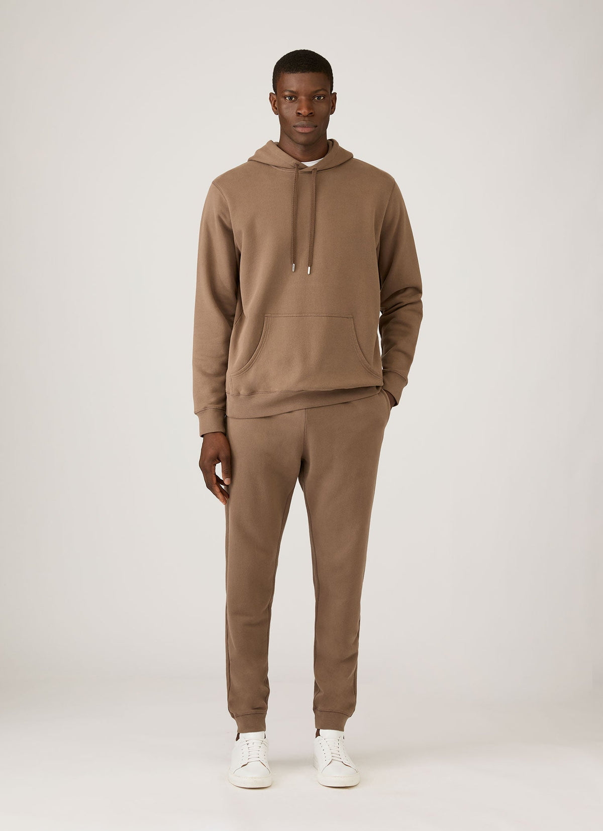Mens Loopback Hoodie In Dark Cedar Mhod1525 Brgr