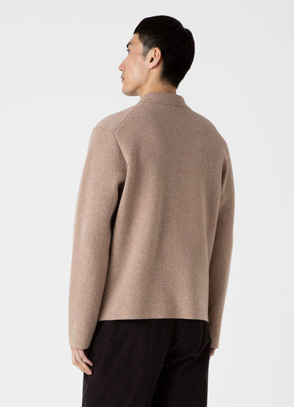 Mens Double Faced Jacket In Sandstone Mjac7117 Brfc
