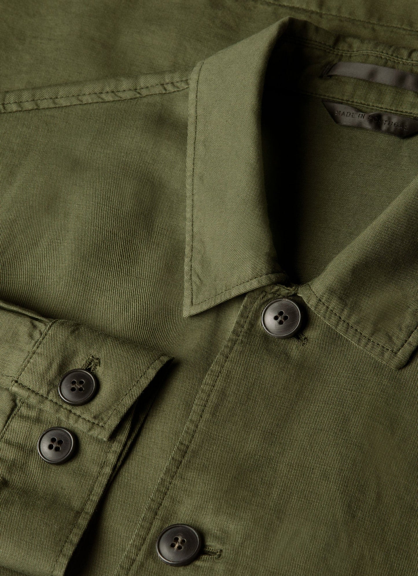Mens Cotton Linen Jacket In Deep Olive Mjac7207 Gniz