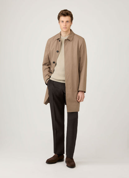 Mens Ribbed Jumper In Mink Mjum8288 Brgb