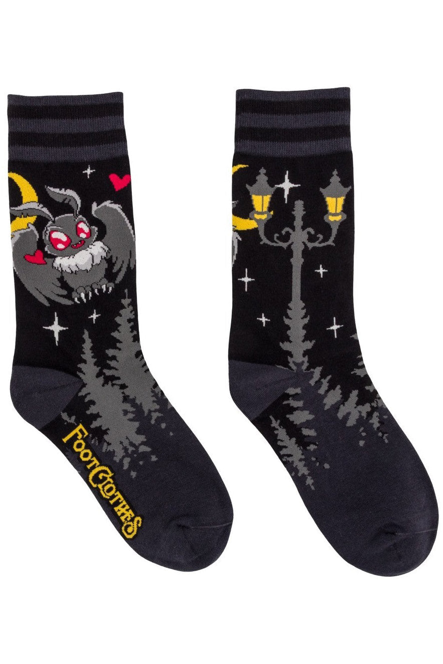 Cute Mothman Crew Socks