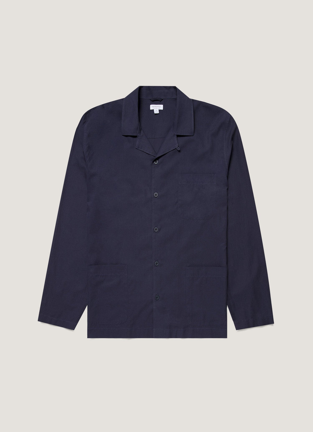 Men S Pyjama Shirt In Navy