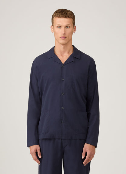 Men S Pyjama Shirt In Navy