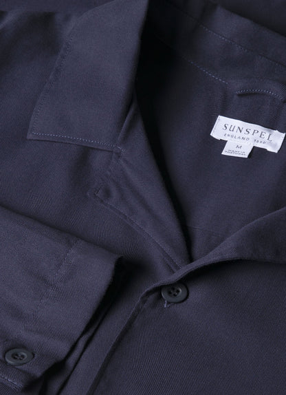 Men S Pyjama Shirt In Navy