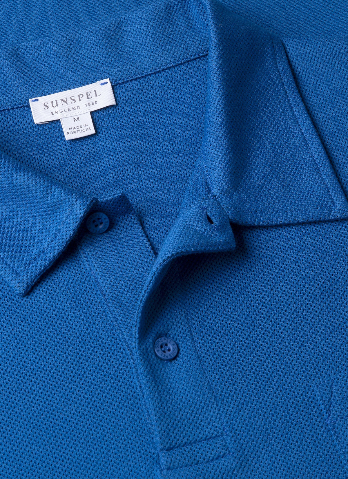 Mens Riviera Polo Shirt In Cobalt Mpol1026 Buwp