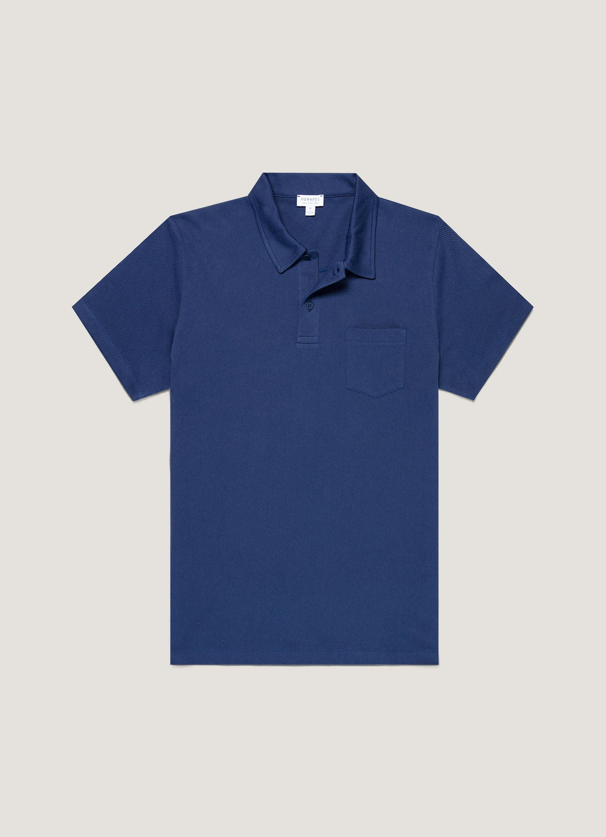 Mens Riviera Polo Shirt In Ink Blue Mpol1026 Buwx