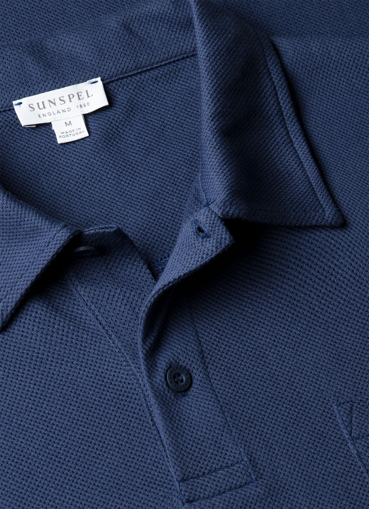 Mens Riviera Polo Shirt In Ink Blue Mpol1026 Buwx