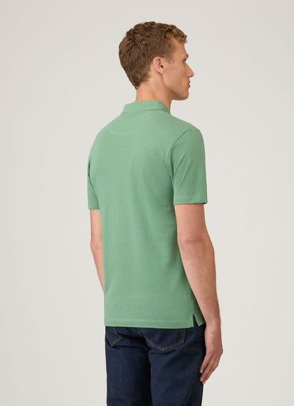 Men S Riviera Polo Shirt In Thyme Mpol1026 Gnfp
