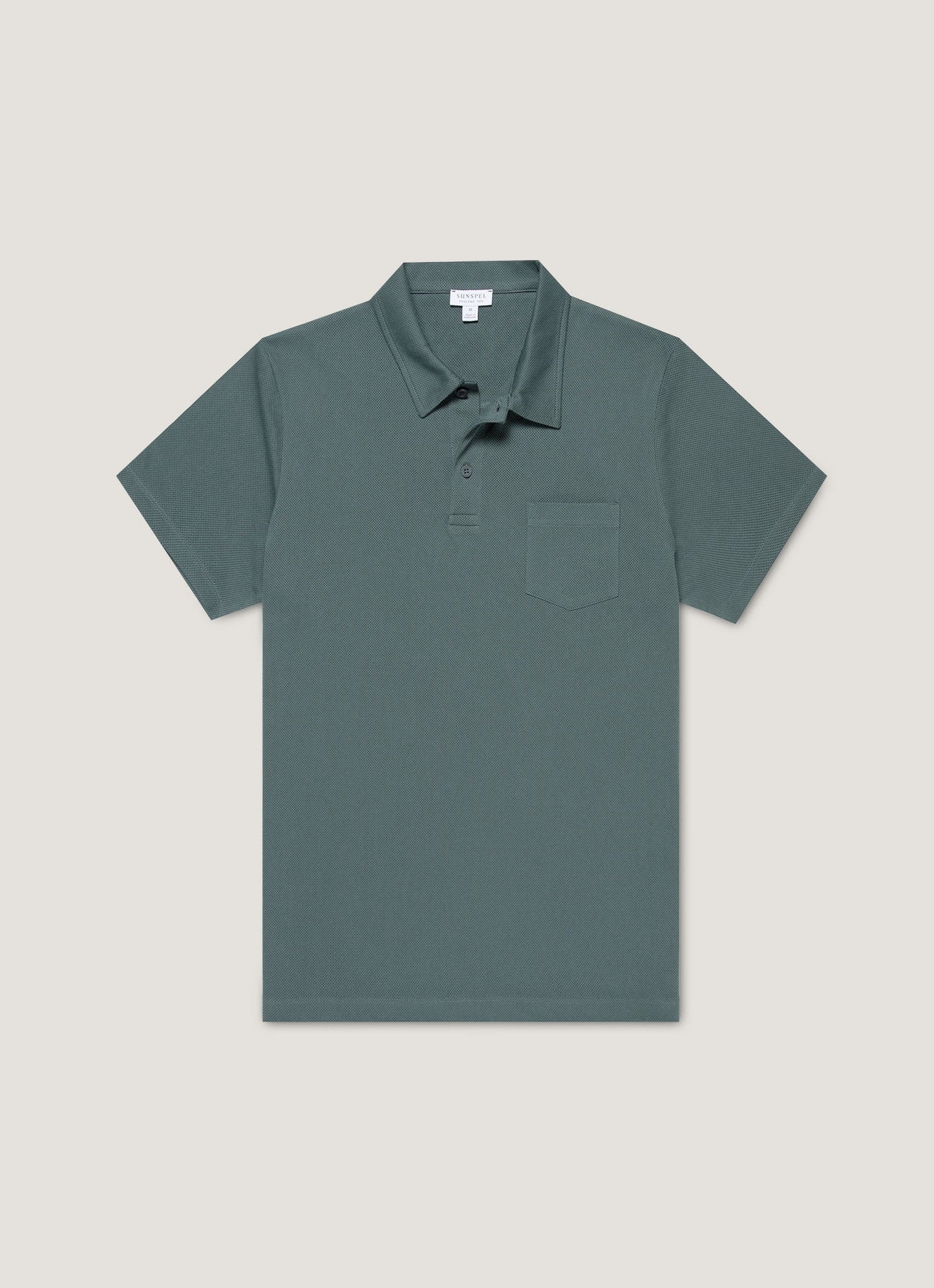 Mens Riviera Polo Shirt In Dark Petrol Mpol1026 Gnit