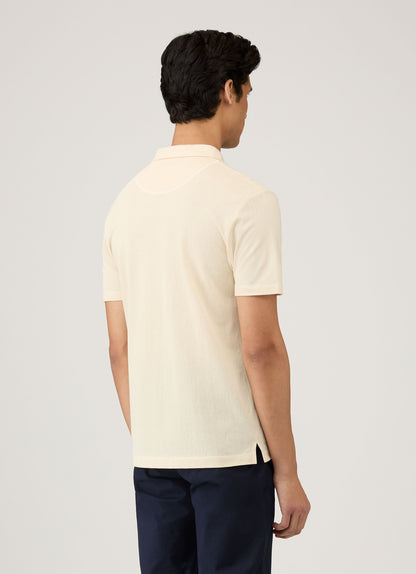 Men S Natural Riviera Polo Shirt In Undyed Mpol1026U Nuab