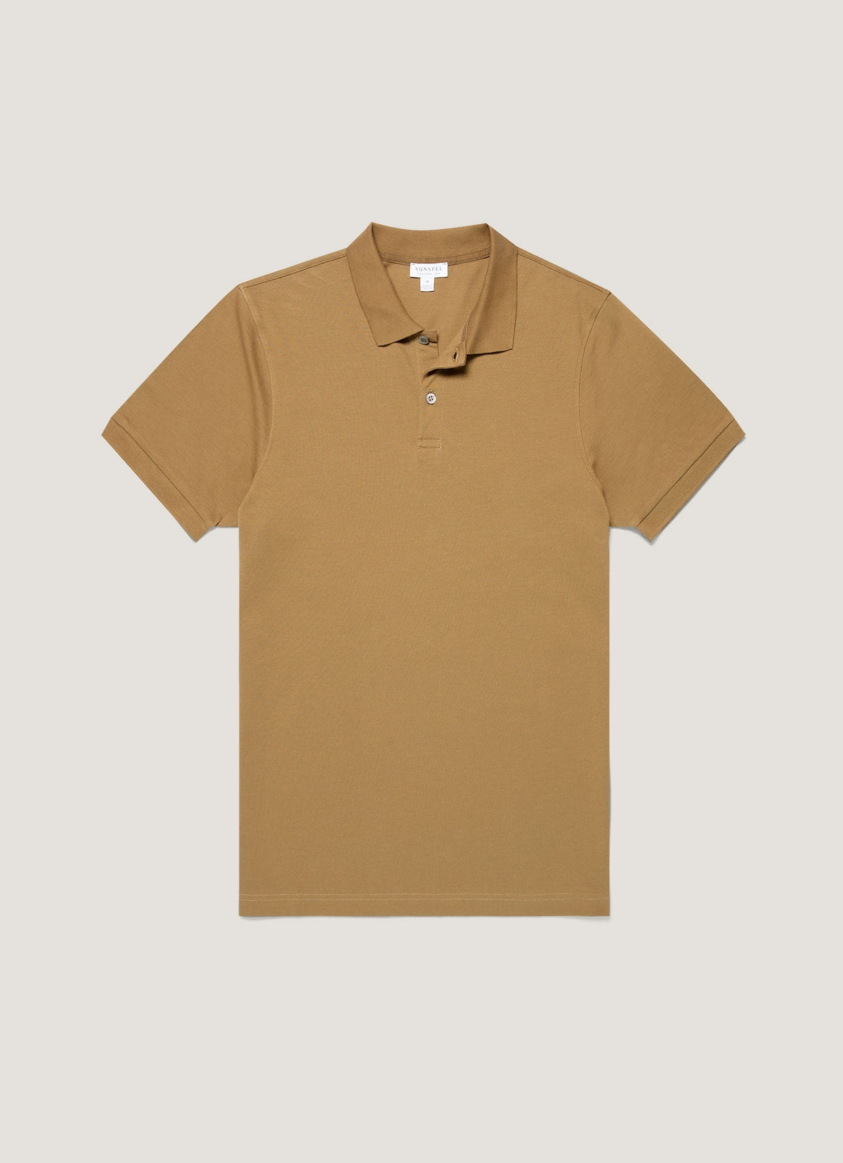 Mens Pique Polo Shirt In Walnut Mpol1028 Brgo