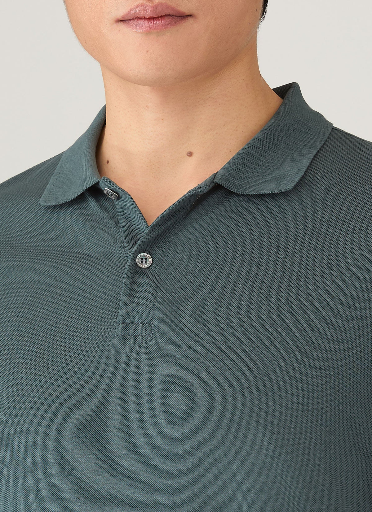Mens Pique Polo Shirt In Dark Petrol Mpol1028 Gnit